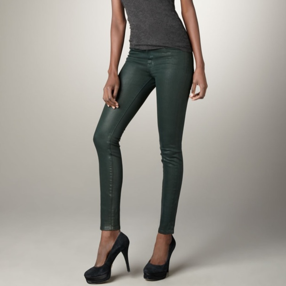 NWOT J BRAND Texture Coated Skinny Jeans
